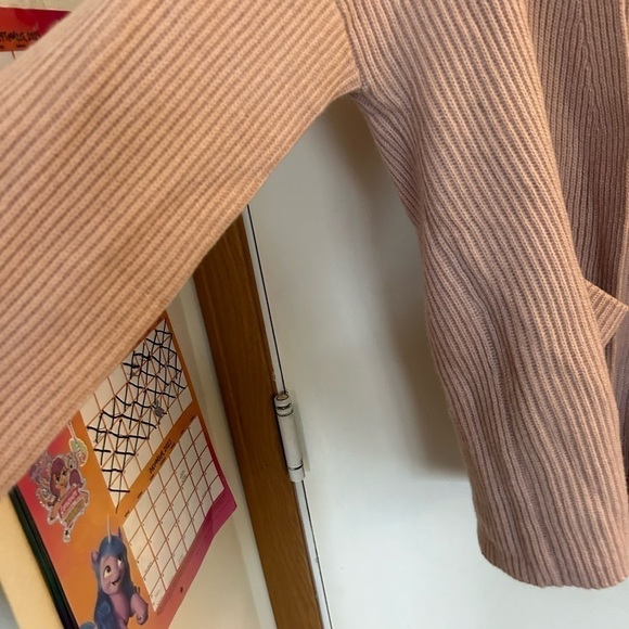 Mod Ref Briggly Cardigan Large acrylic nylon blend open front hooded cardigan - Picture 5 of 8